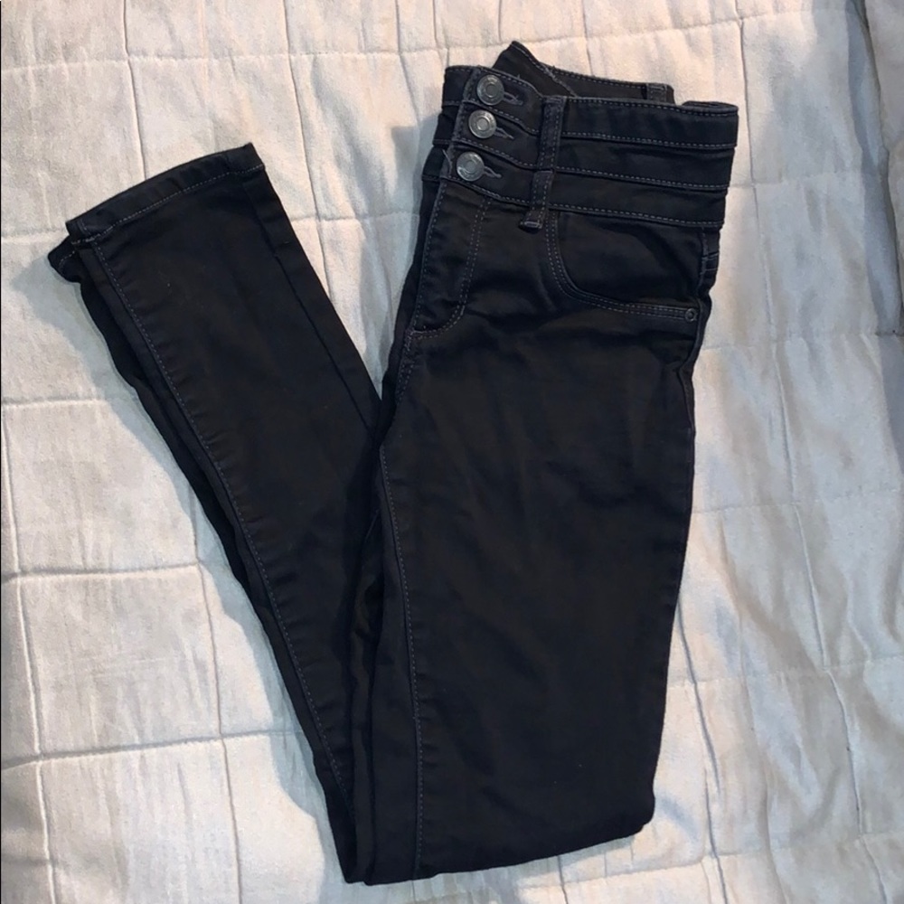 Mudd Girls SZ 14 Black Skinny Jeans